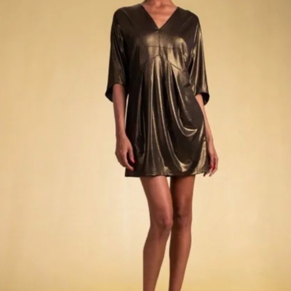 Trina Turk NWT Metallic Dress - Picture 7 of 7